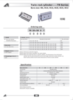 TR SERIES: TWIN-ROD CYLINDERS